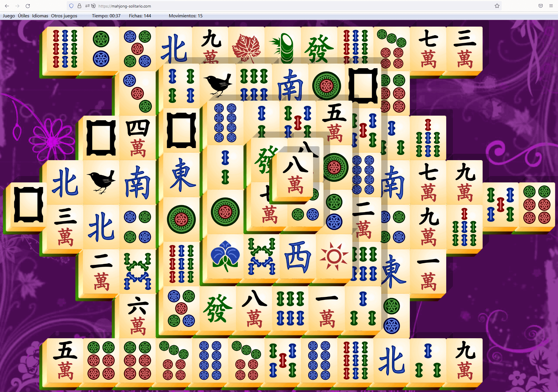 Microsoft Mahjong juego gratis