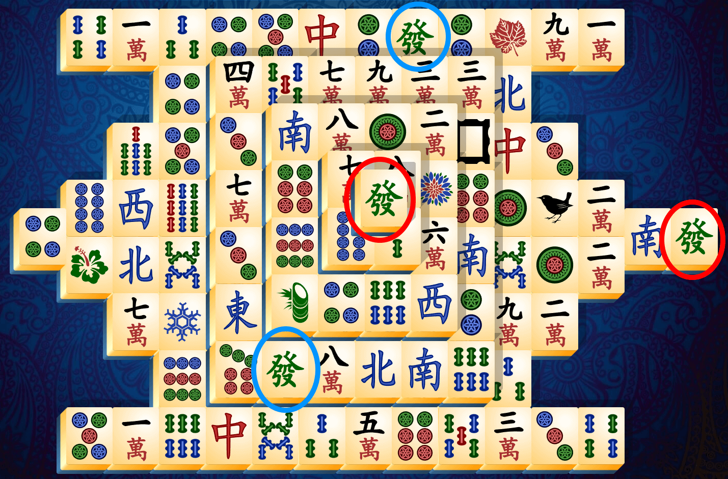 Tutorial de Mahjong Solitario, paso 1