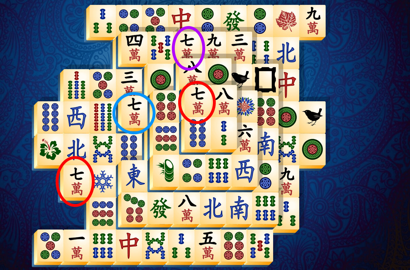 Tutorial de Mahjong Solitario, paso 9